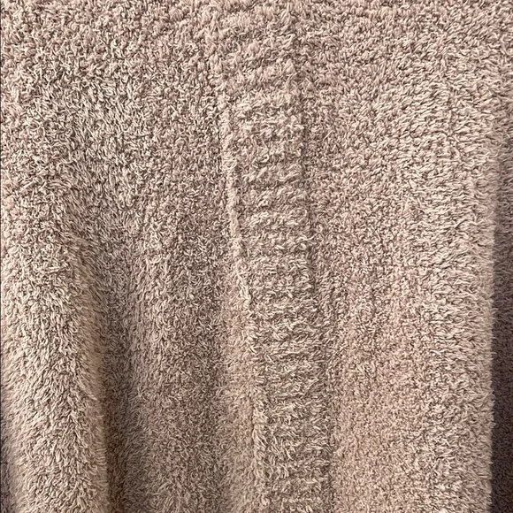 Barefoot Dreams Pink Cozy Poncho Sweater - Picture 5 of 6